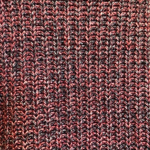 Victoria’s Secret maroon burgundy gray high neck turtleneck sweater size small - Picture 5 of 12